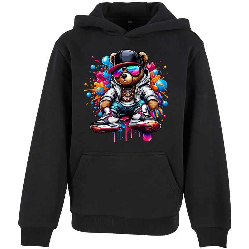 Kids Hoodie - Teddy Bear-Streat Wear