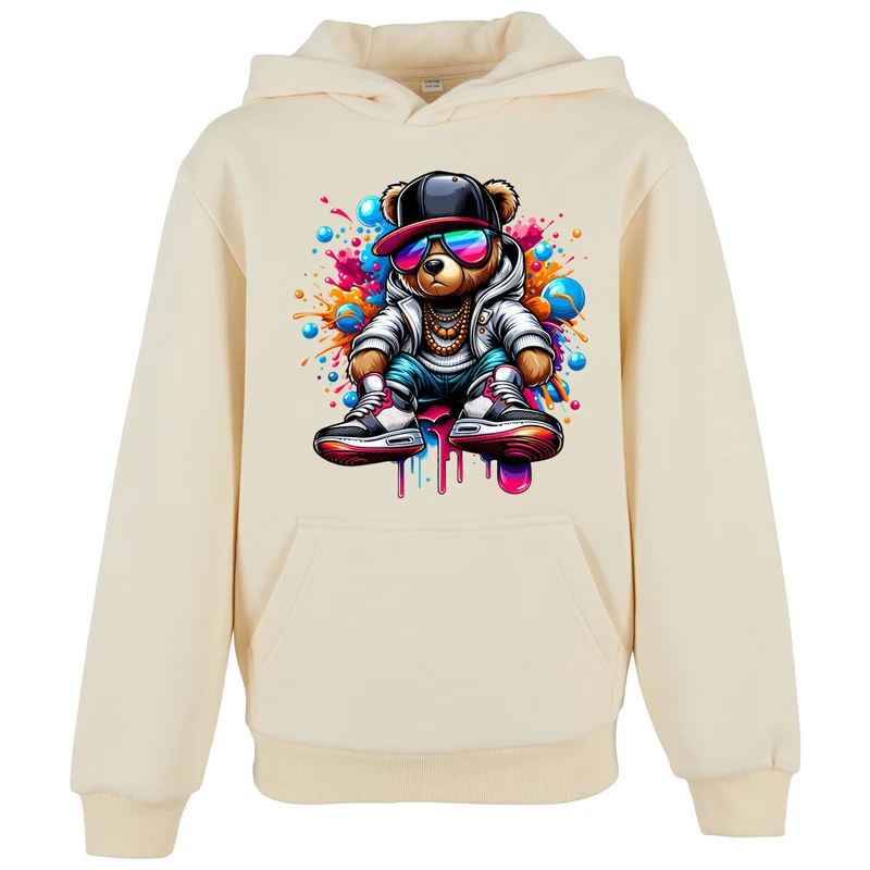 Kids Hoodie - Teddy Bear-Streat Wear