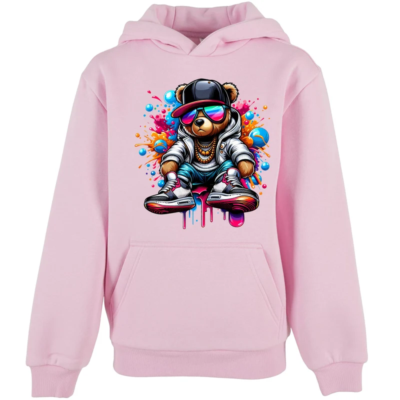 Kids Hoodie - Teddy Bear-Streat Wear