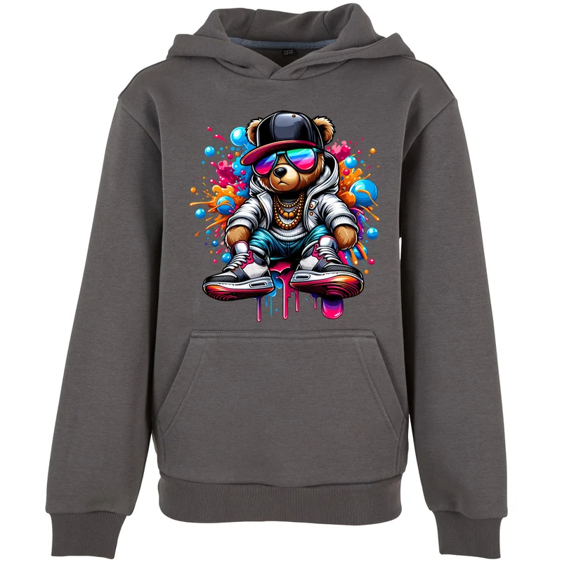 Kids Hoodie - Teddy Bear-Streat Wear