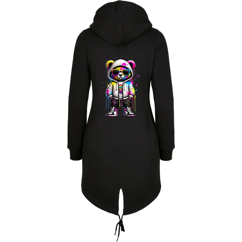 ZIP Parka Schwarz - Bear Sunglas