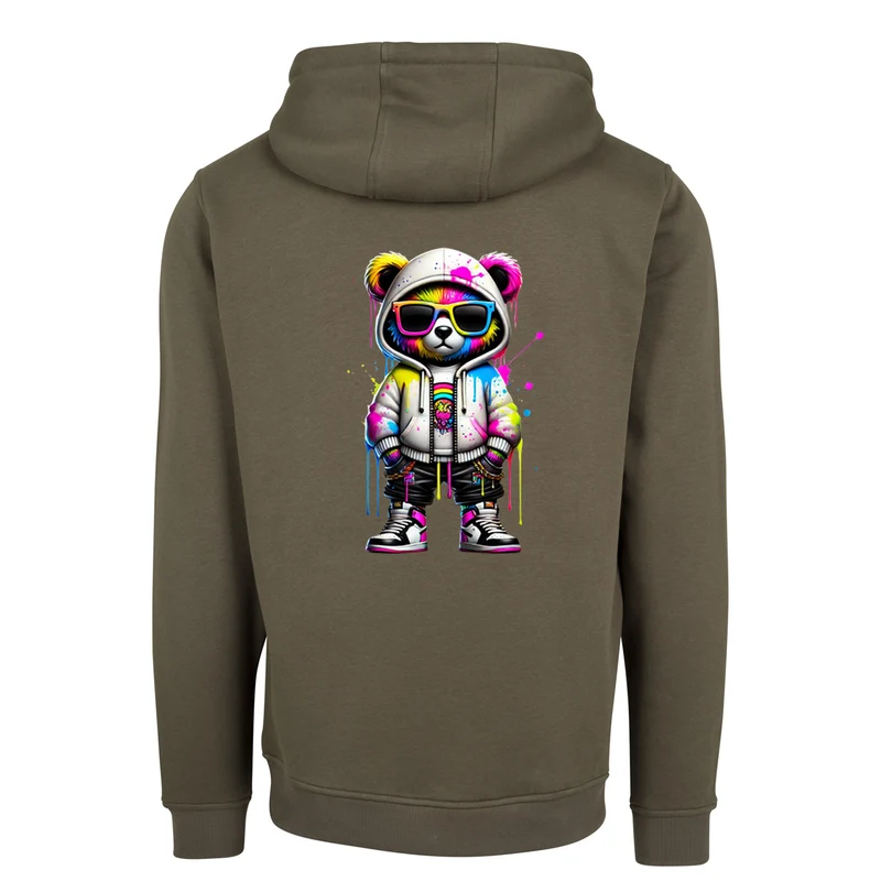 ZIP Hoodie - Bear Sunglas