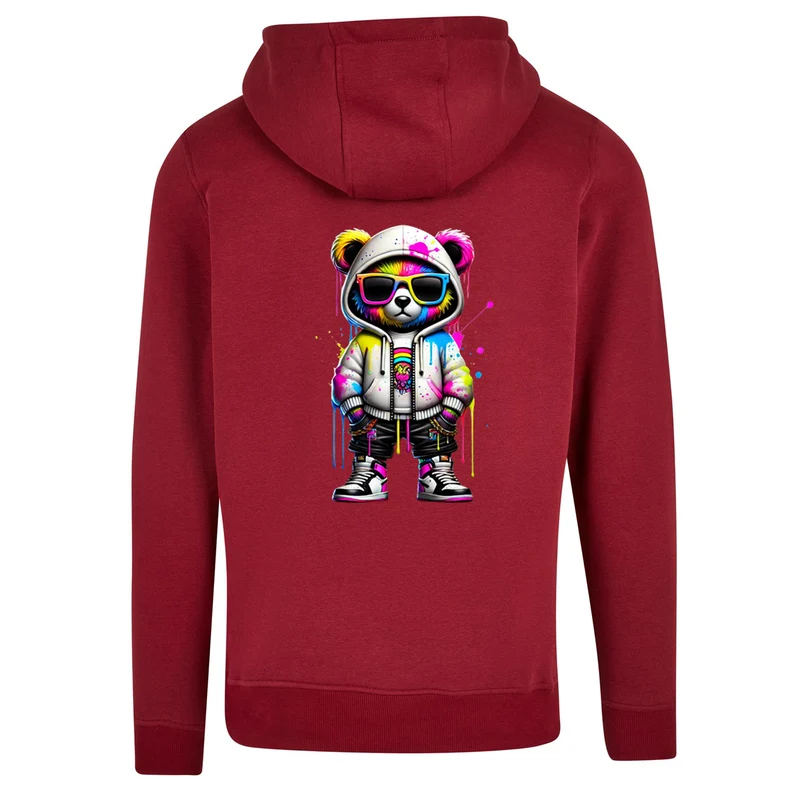ZIP Hoodie - Bear Sunglas