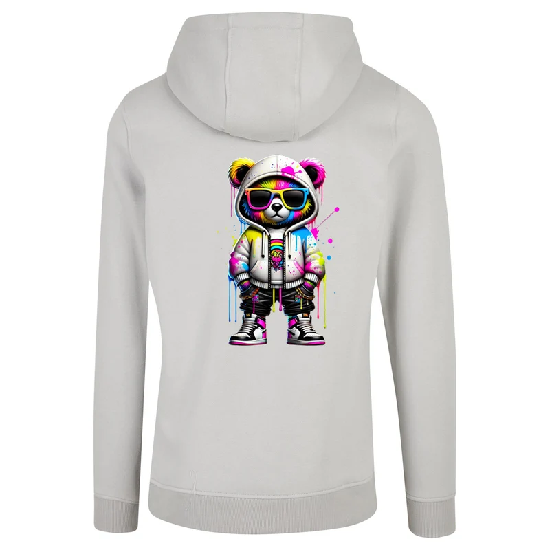 ZIP Hoodie - Bear Sunglas