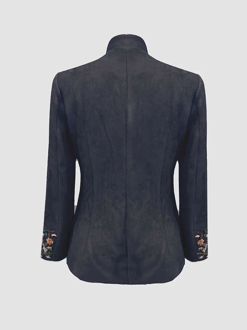 Anisaa – Elegante Jacke Mit Stehkragen