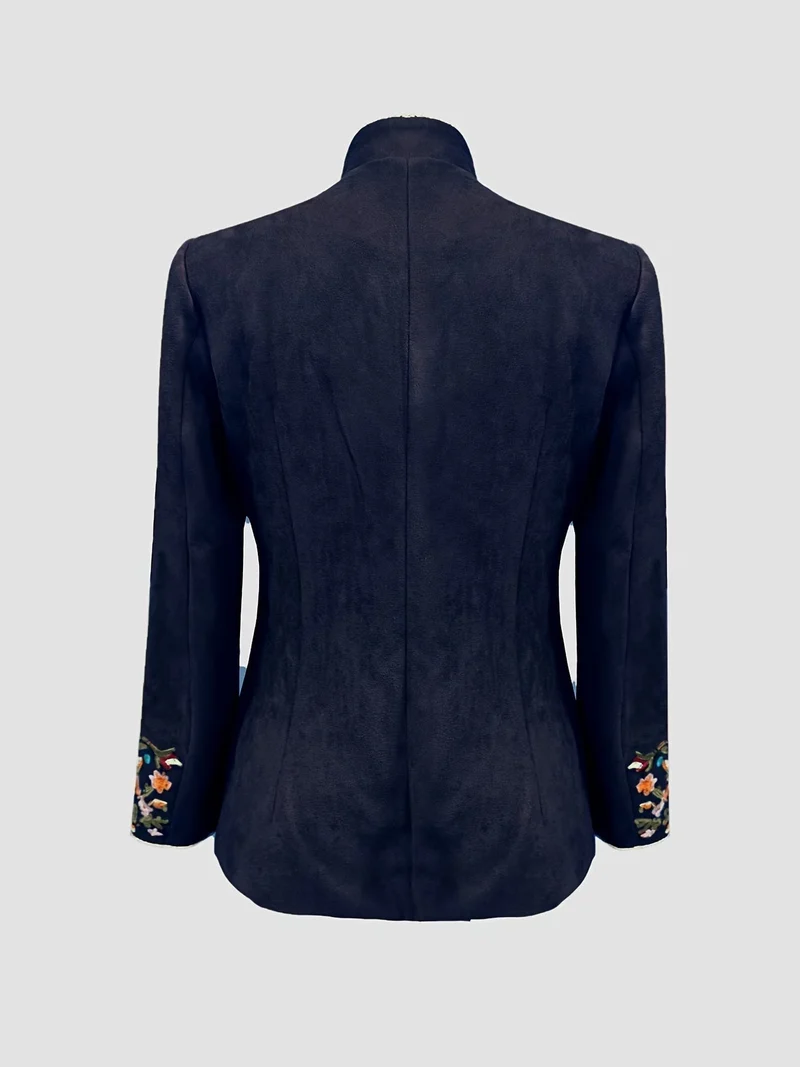 Anisaa – Elegante Jacke Mit Stehkragen