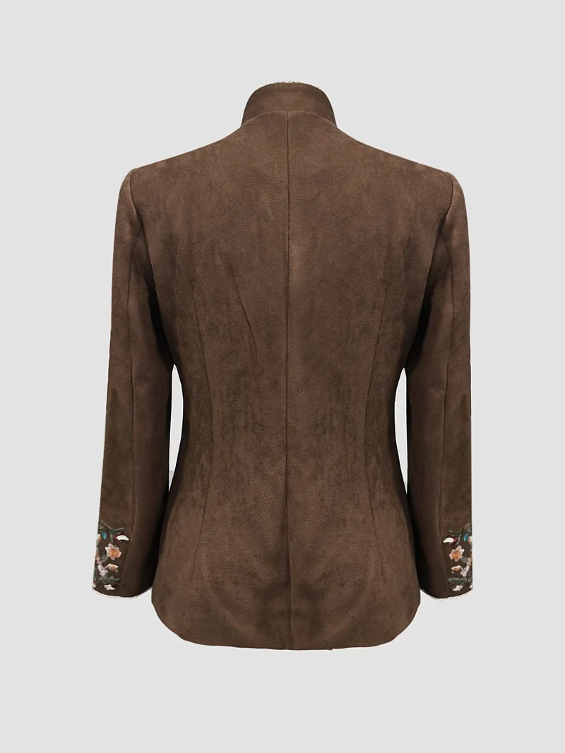 Anisaa – Elegante Jacke Mit Stehkragen