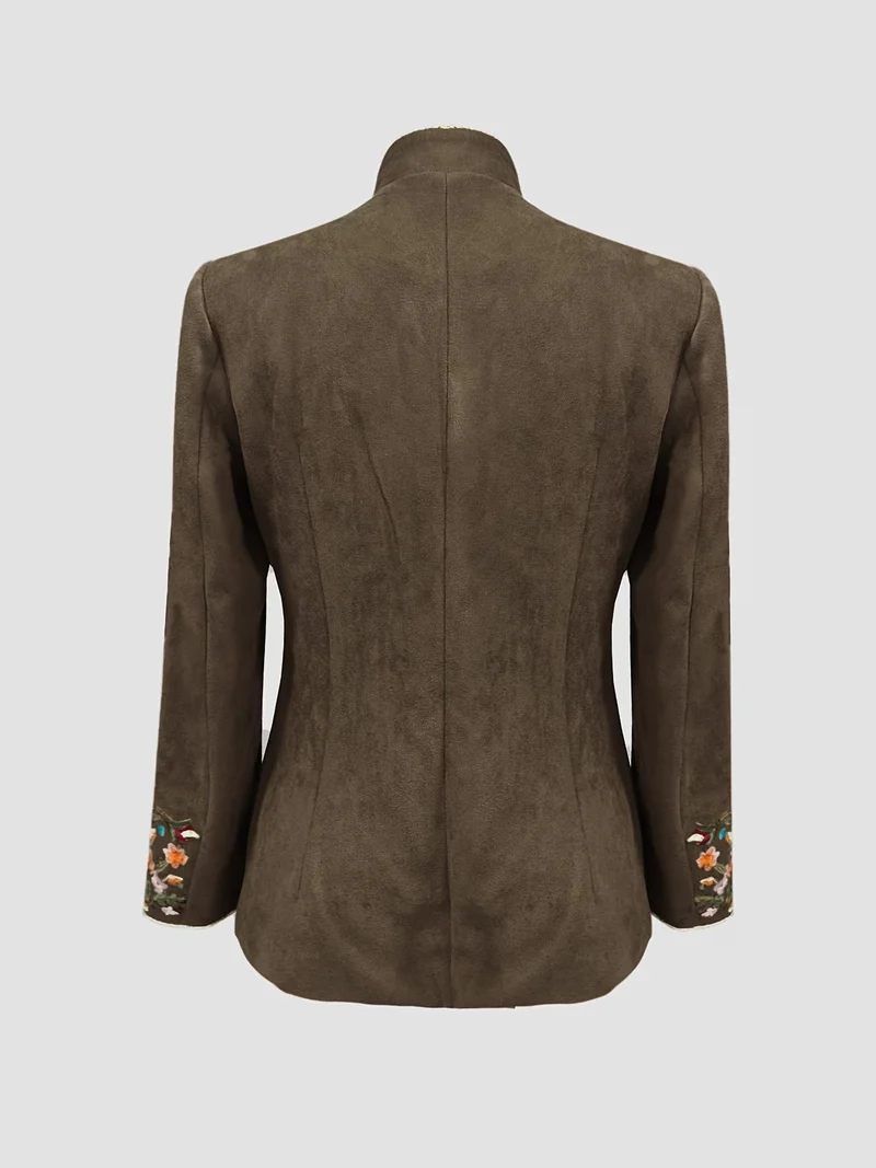 Anisaa – Elegante Jacke Mit Stehkragen