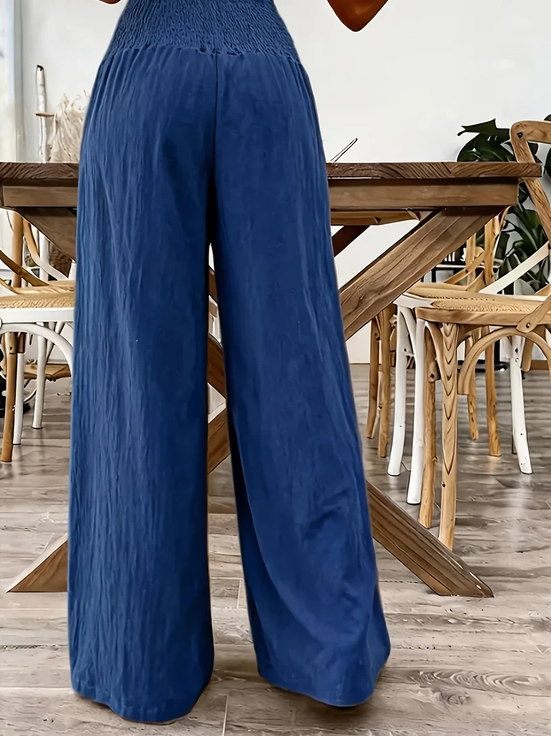 Rebeki - Atmungsaktive Lange Hose Aus Baumwolle