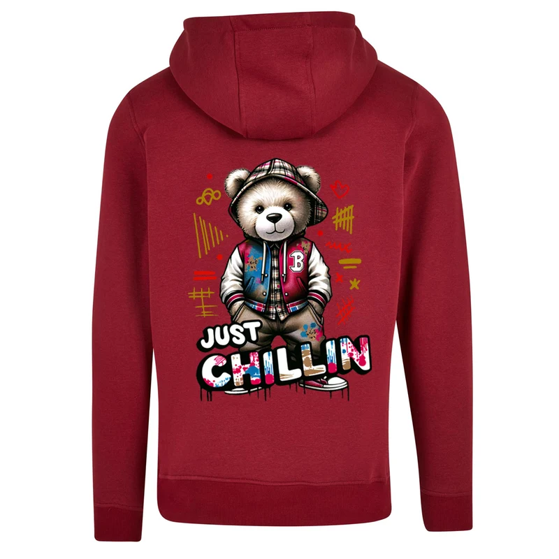 ZIP Hoodie - Bear Just Chillin