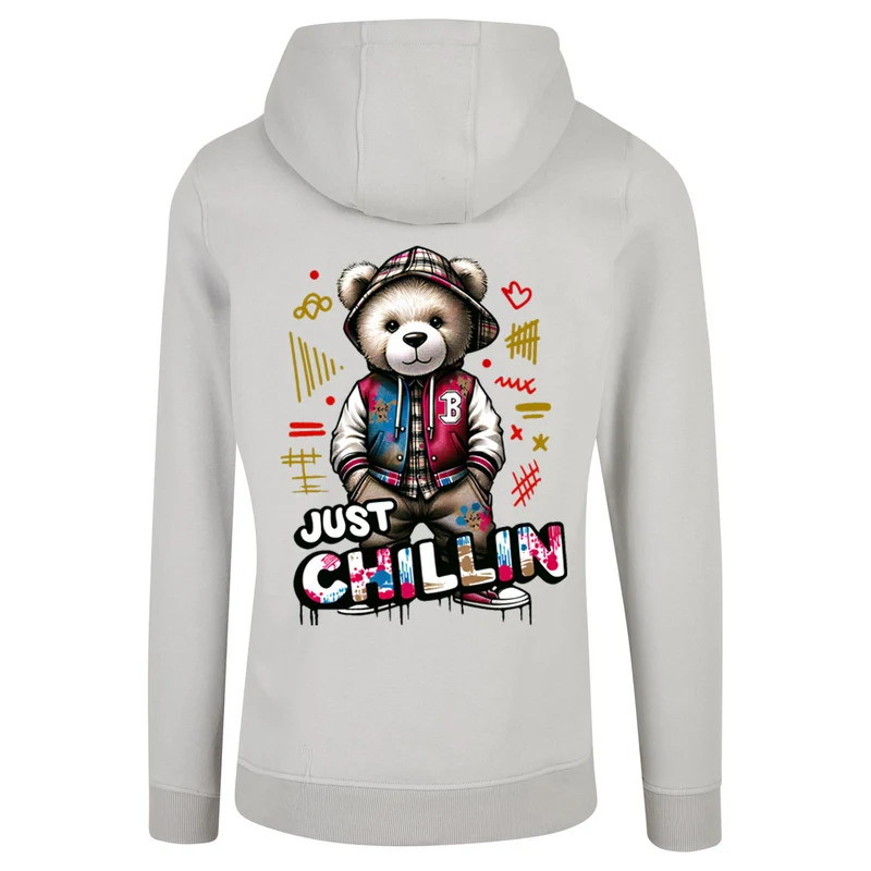 ZIP Hoodie - Bear Just Chillin