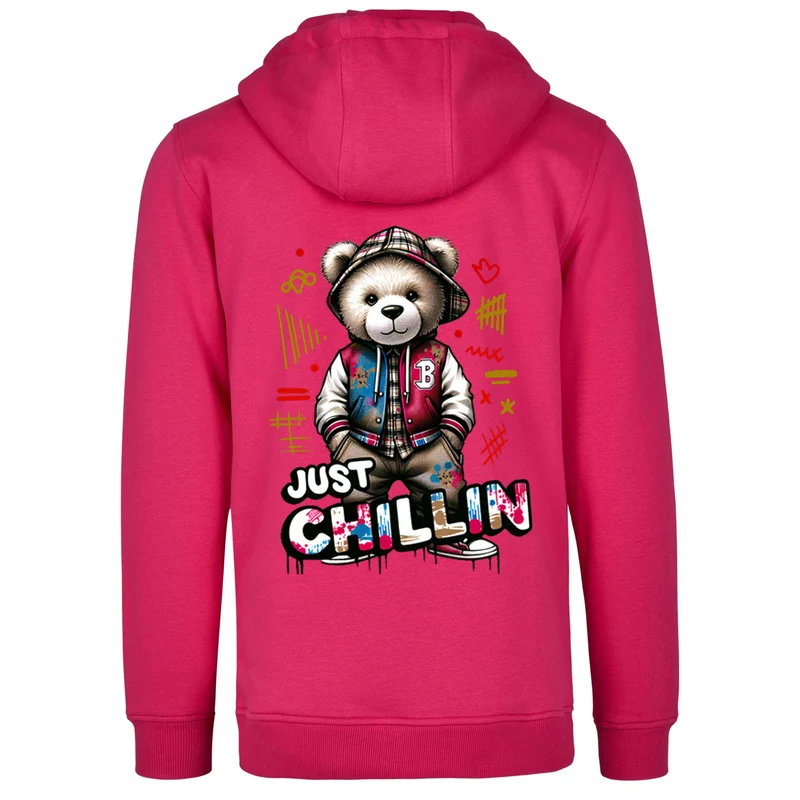 Hoodie - Bear Just Chillin