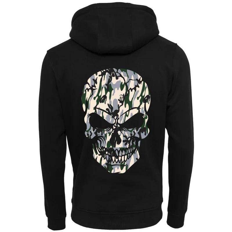 ZIP Hoodie - Skull Head Camouflage - verschiedene Farben zur Auswahl