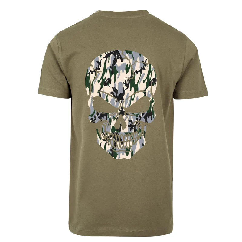 T-Shirt Shirt - Skull Head Camouflage - verschiedene Farben zur Auswahl