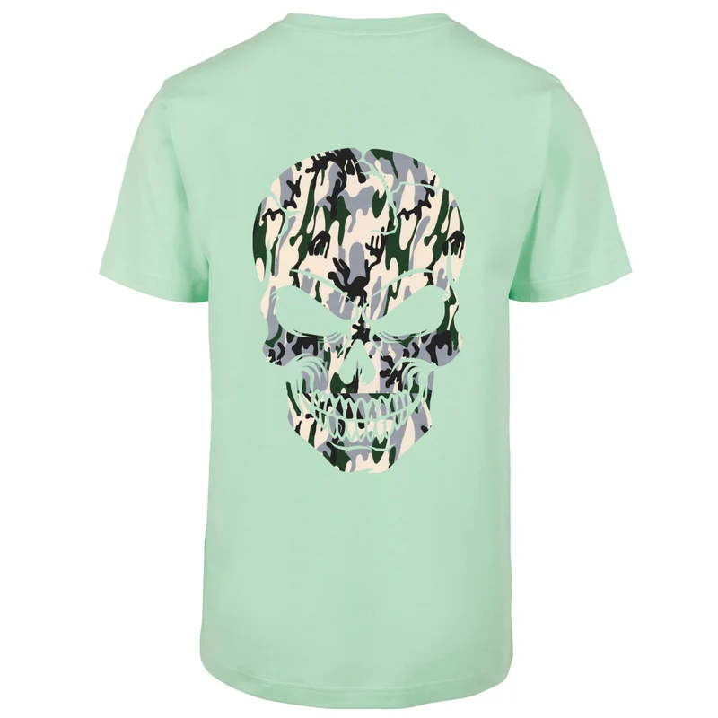 T-Shirt Shirt - Skull Head Camouflage - verschiedene Farben zur Auswahl