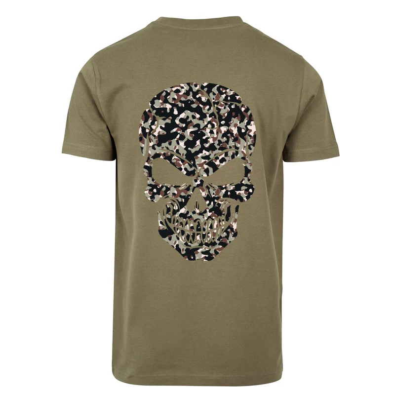 T-Shirt Shirt - Skull Head Camouflage 2 - verschiedene Farben zur Auswahl