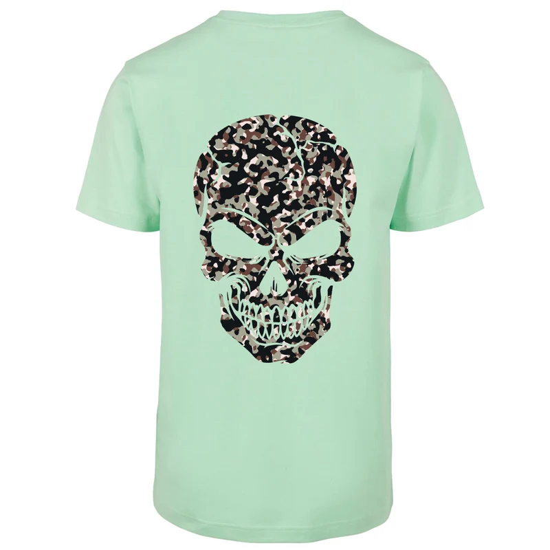 T-Shirt Shirt - Skull Head Camouflage 2 - verschiedene Farben zur Auswahl
