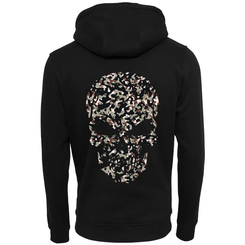 ZIP Hoodie - Skull Head Camouflage 2 - verschiedene Farben zur Auswahl