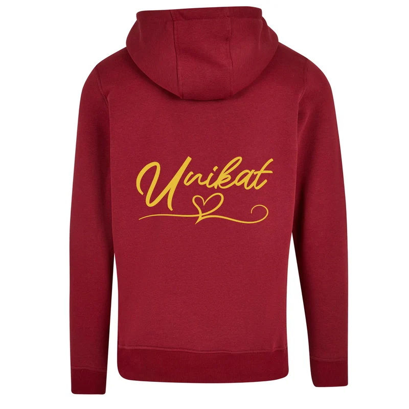 ZIP Hoodie - Unikat Druck Gold - verschiedene Farben zur Auswahl