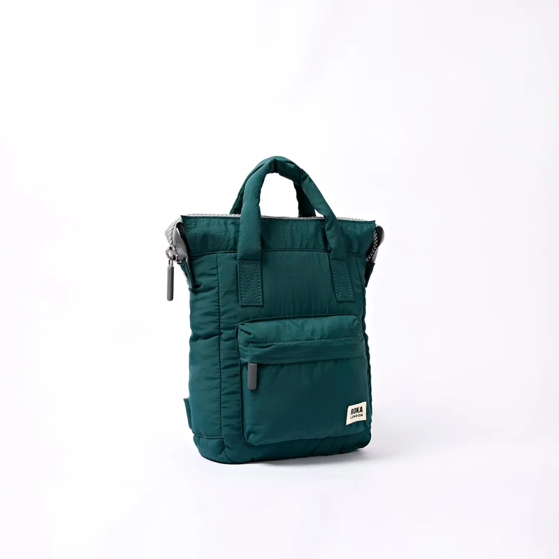 ROKA Bantry XS Tasche aus recyceltem Nylon in Türkis