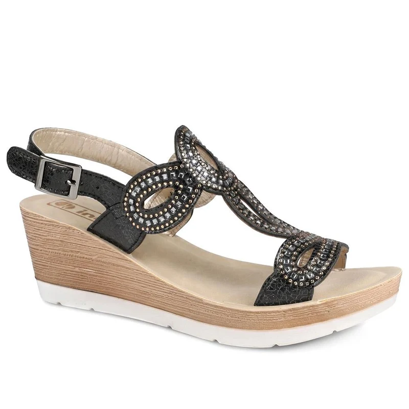Inblu Embellished Slingback Sandals - INB43050 / 330 369