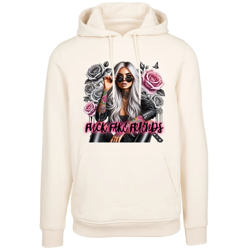 Hoodie - Woman Fuck Fake Friends