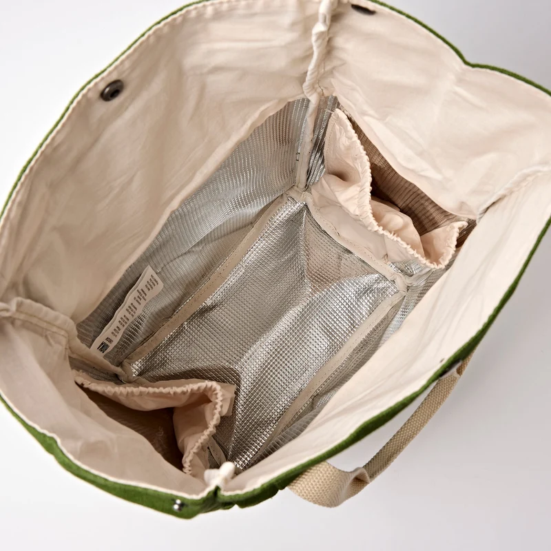 ROKA Hampstead Canvas Lunchtasche | Artischocke