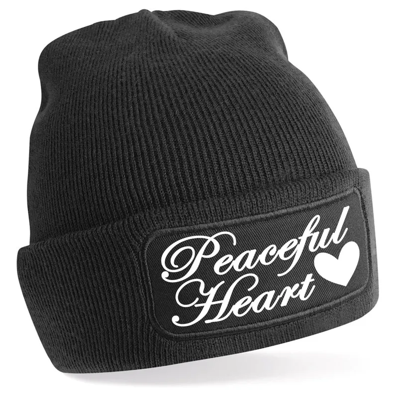 Beanie Mütze - Peaceful Heart