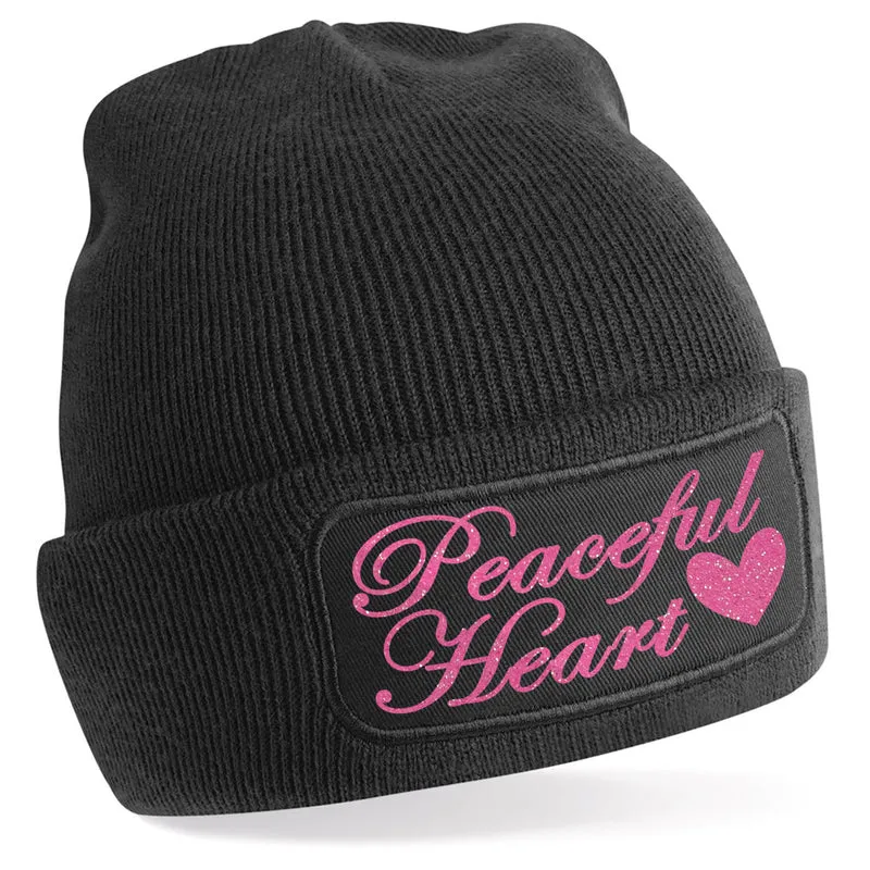Beanie Mütze - Peaceful Heart