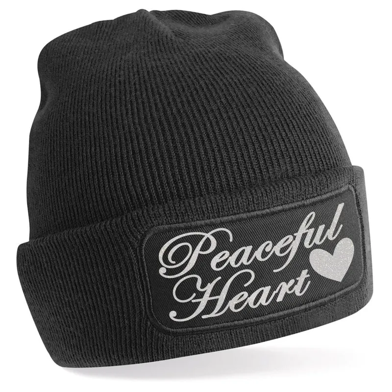 Beanie Mütze - Peaceful Heart
