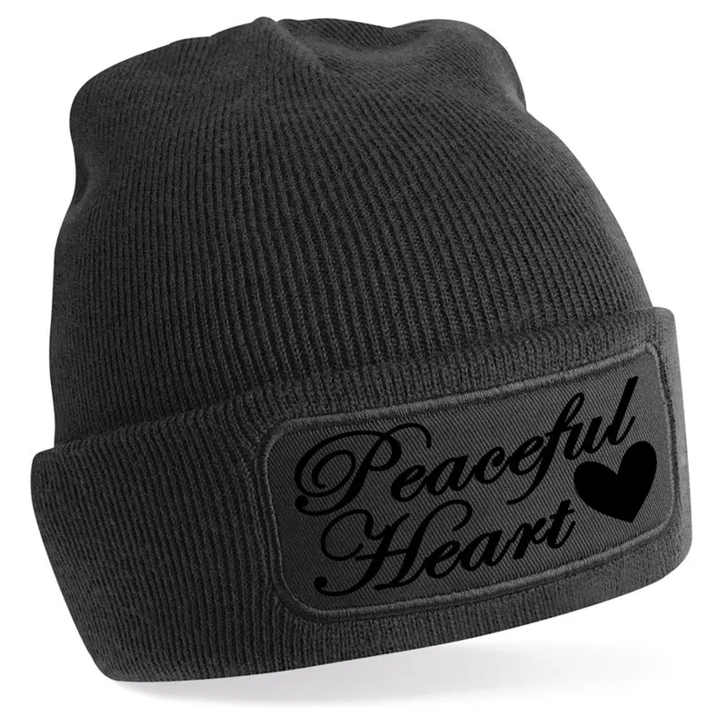 Beanie Mütze - Peaceful Heart
