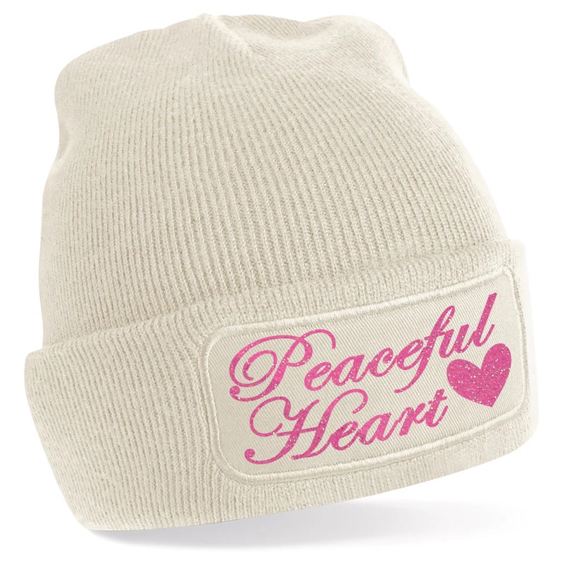 Beanie Mütze - Peaceful Heart