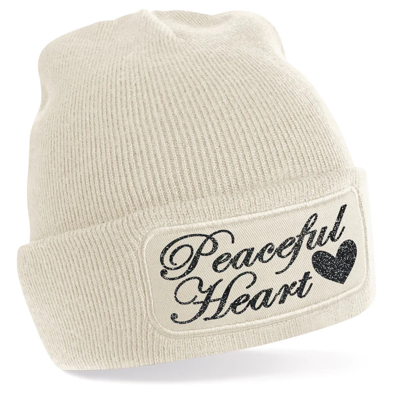 Beanie Mütze - Peaceful Heart