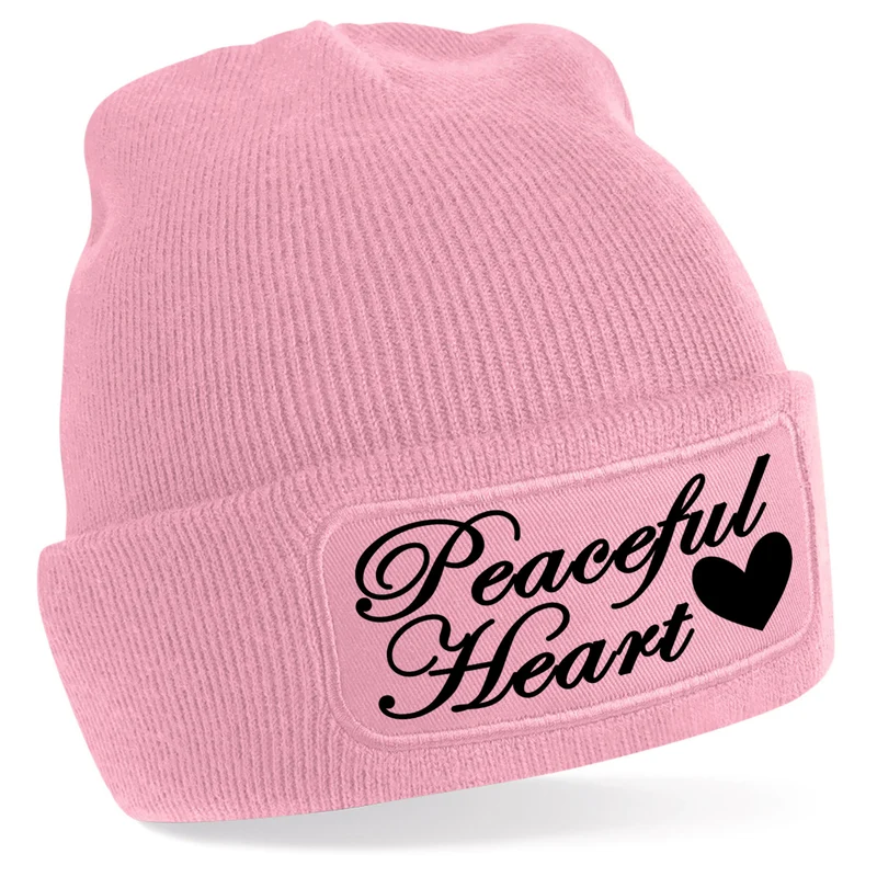 Beanie Mütze - Peaceful Heart