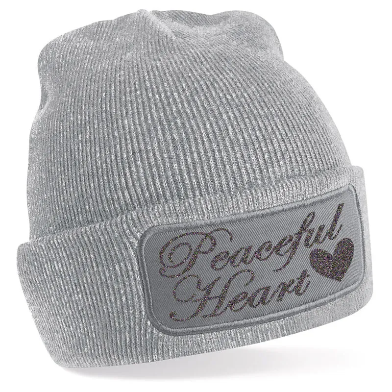 Beanie Mütze - Peaceful Heart