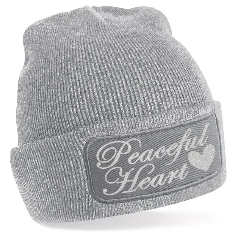 Beanie Mütze - Peaceful Heart