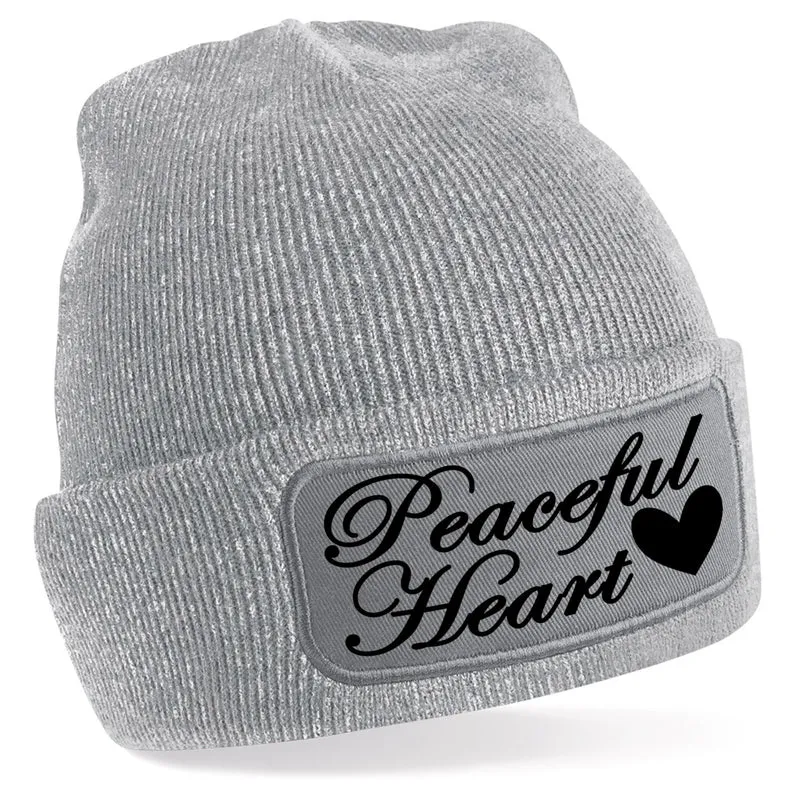 Beanie Mütze - Peaceful Heart