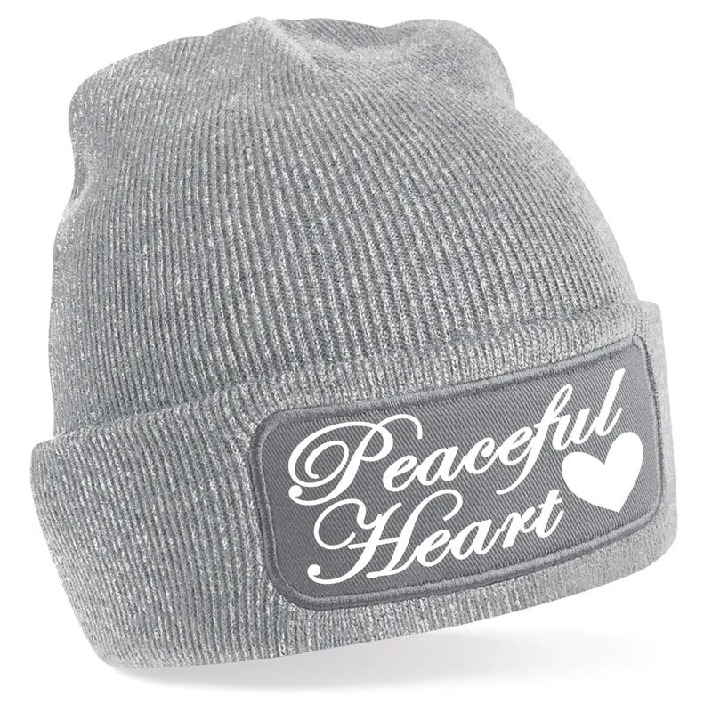 Beanie Mütze - Peaceful Heart
