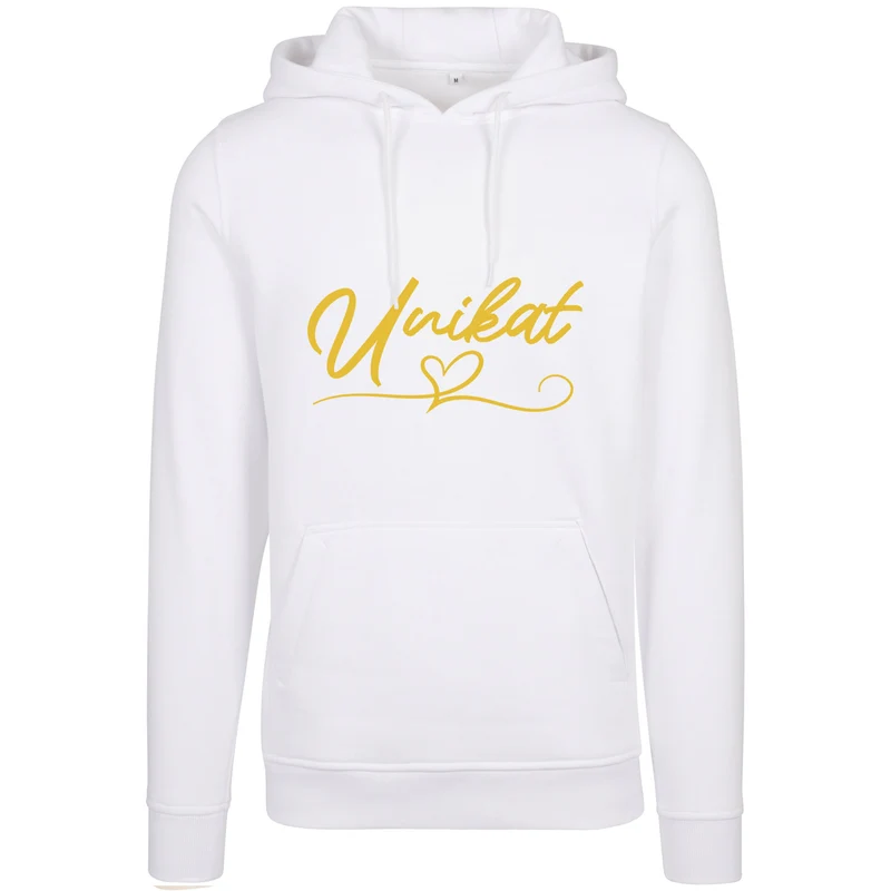Hoodie - Unikat Druck Gold Matt - verschiedene Farben zur Auswahl