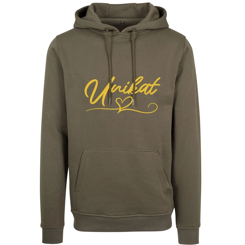 Hoodie - Unikat Druck Gold Matt - verschiedene Farben zur Auswahl
