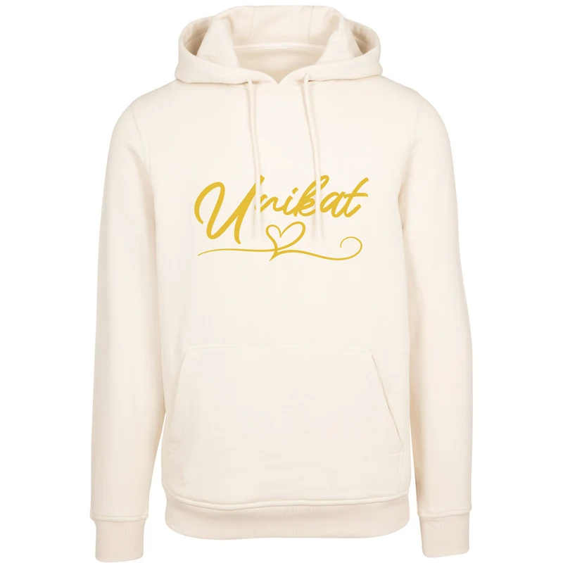 Hoodie - Unikat Druck Gold Matt - verschiedene Farben zur Auswahl