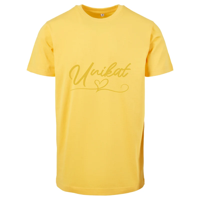 T-Shirt - Unikat - Druck Gold metallic
