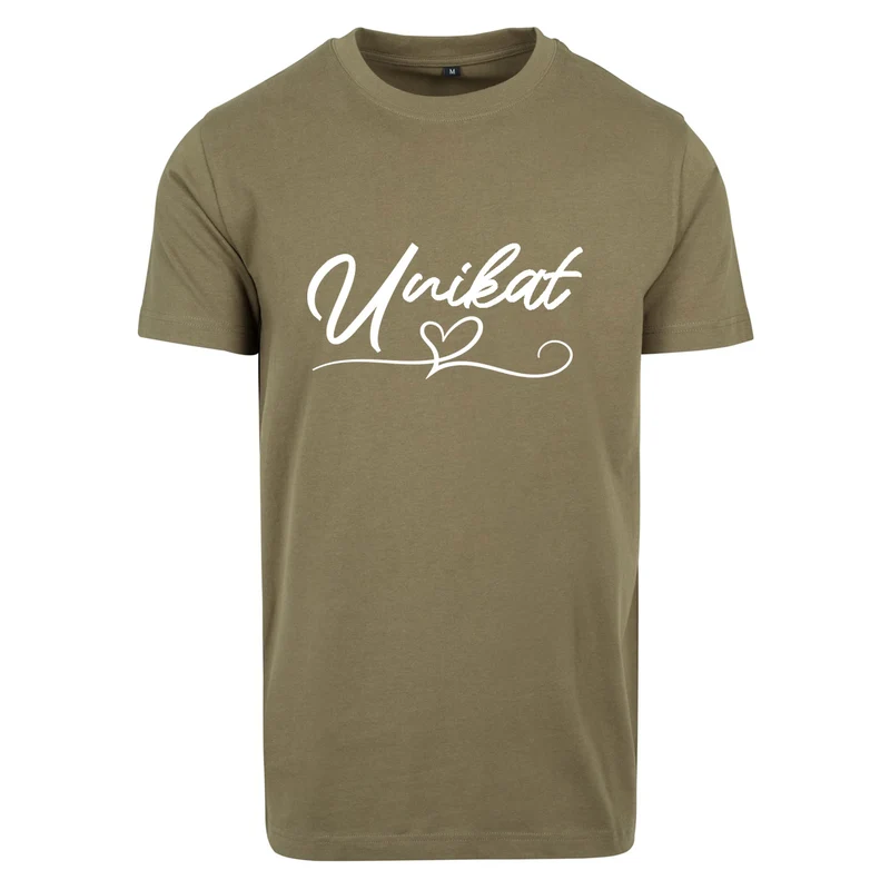 T-Shirt - Unikat - Druck Weiss