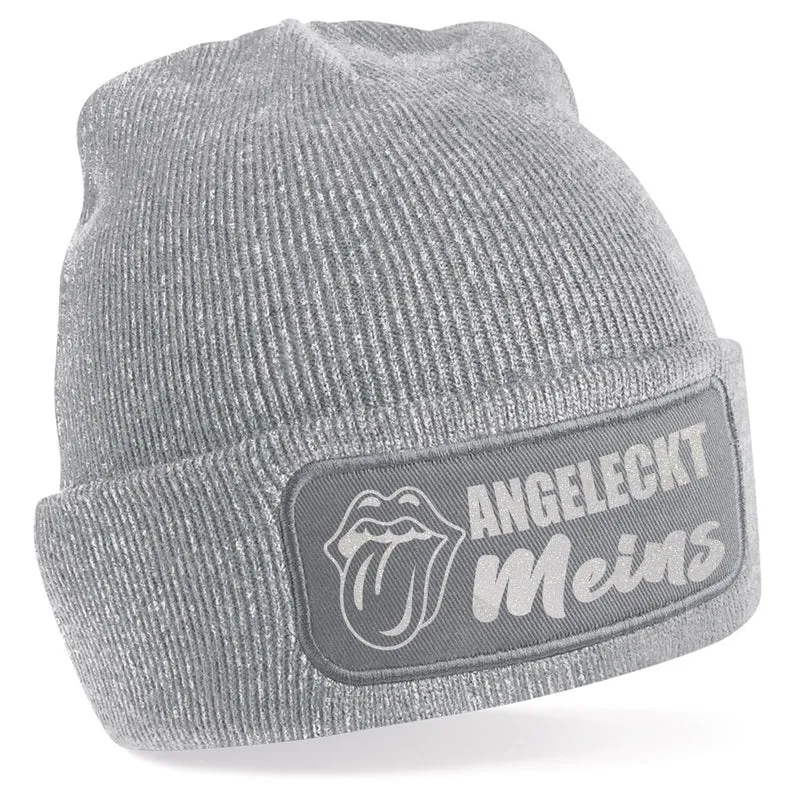 Beanie Mütze - Angeleckt Meins