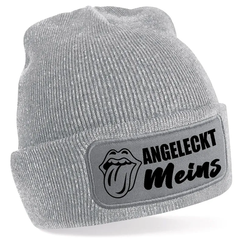 Beanie Mütze - Angeleckt Meins