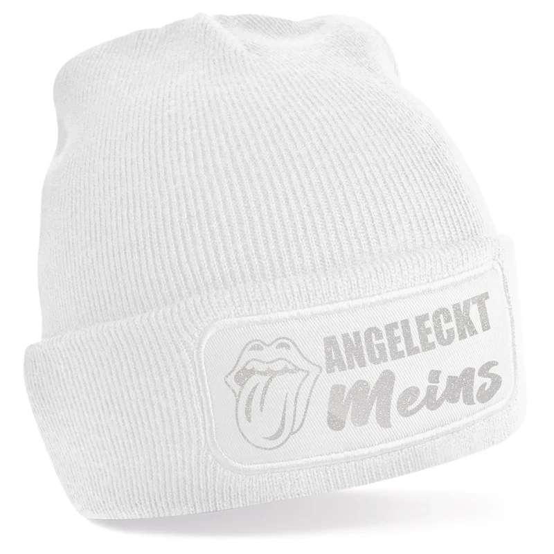 Beanie Mütze - Angeleckt Meins