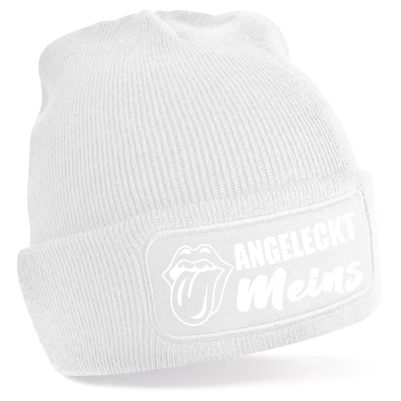 Beanie Mütze - Angeleckt Meins