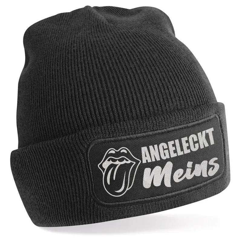Beanie Mütze - Angeleckt Meins