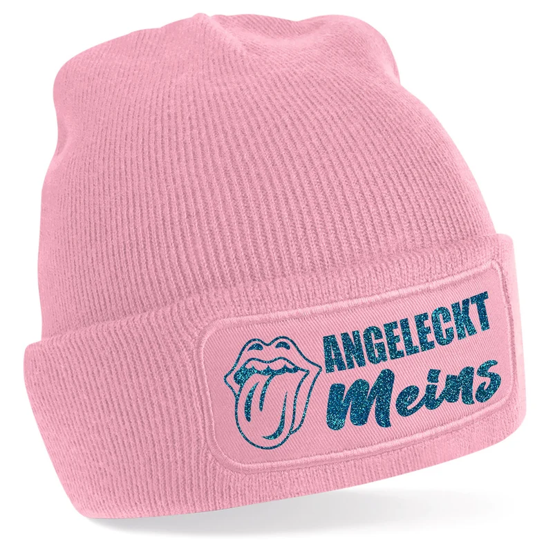 Beanie Mütze - Angeleckt Meins