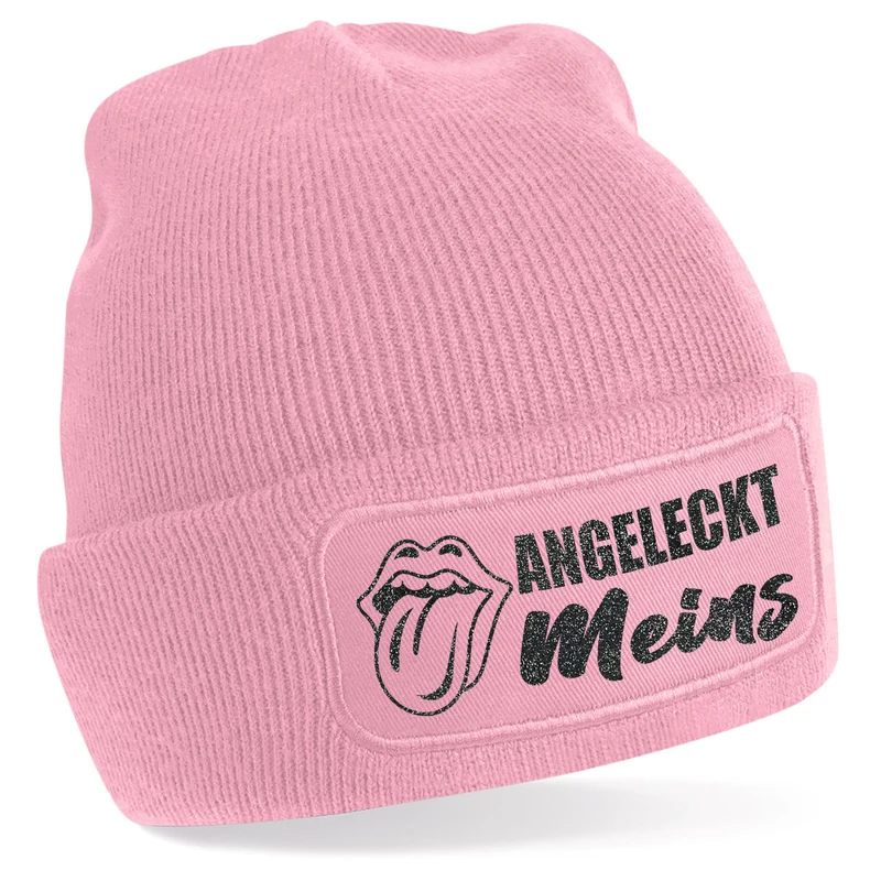 Beanie Mütze - Angeleckt Meins